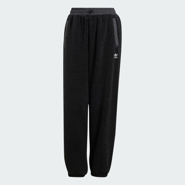 アディダス テディフリース トラックパンツ - ブラック | アディダス