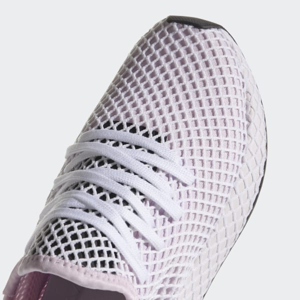 adidas deerupt runner white and pink