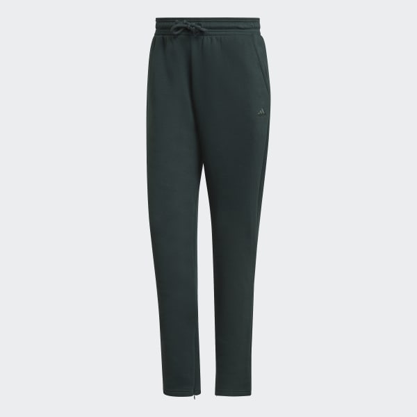 Groen ALL SZN Fleece Tapered Broek V7838
