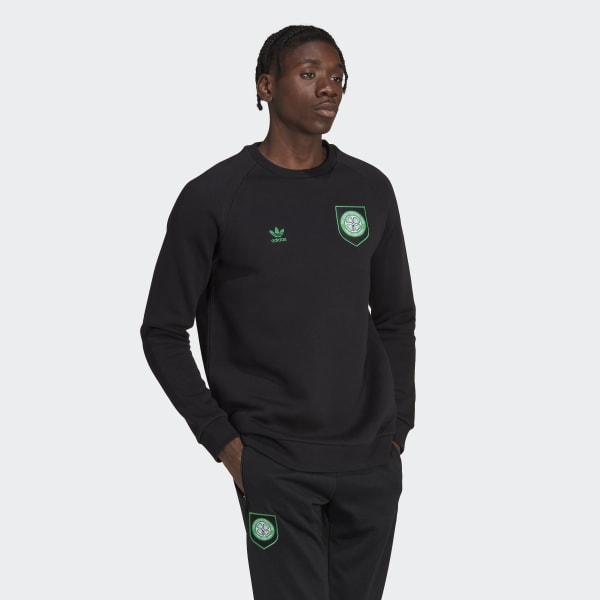 Zwart Celtic FC Essentials Trefoil Sweatshirt BUT00