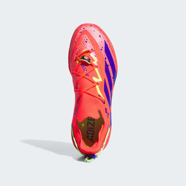 Red Adizero Electric+ 2.0 Shades Cleats