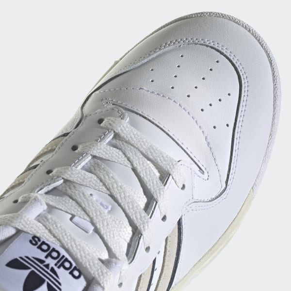★★Adairs★★ Rivalry Low White Navy IE4746 adidas Rivalry Low Shoes - White | adidas Australia