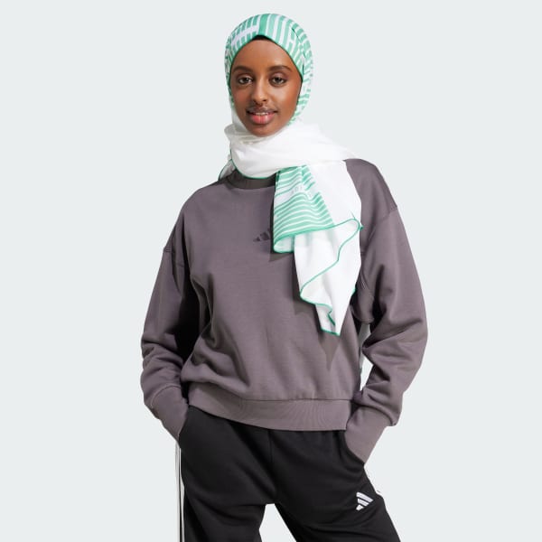 White Emerging Harmony Head Scarf