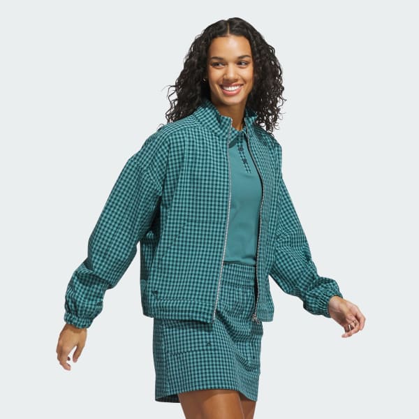 Grun Ultimate365 Gingham Jacke