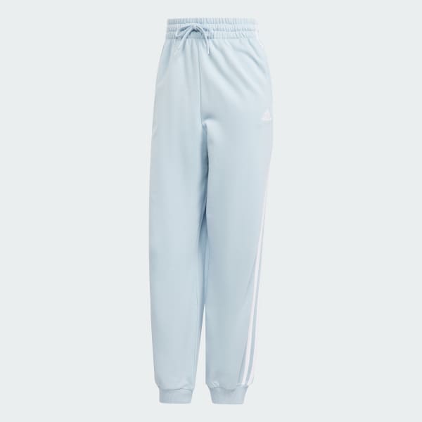 Azul Pants Essentials 3 Franjas Tela French Terry Ajuste Holgado