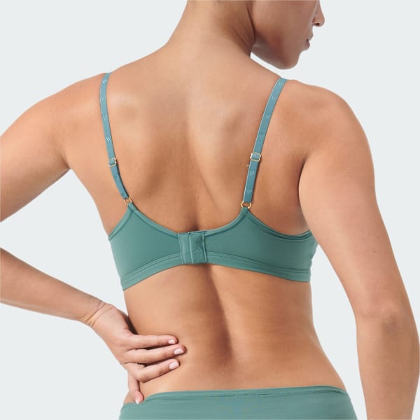 Green AMBF Scoop Bralette