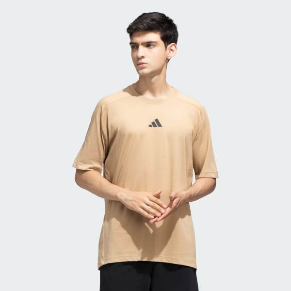 Brown adidas Sportswear Raglan Tee