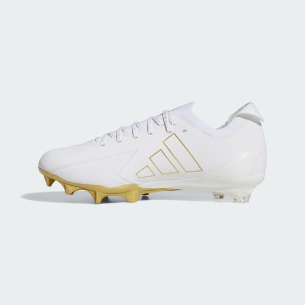 adidas Adizero Electric + II Football Cleats - White | Free