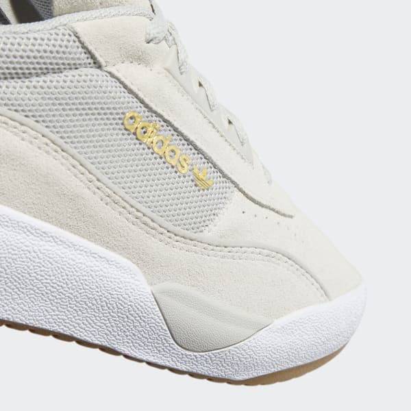 adidas liberty cup white gum & gold shoes