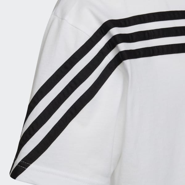 Branco T-shirt 3-Stripes Future Icons