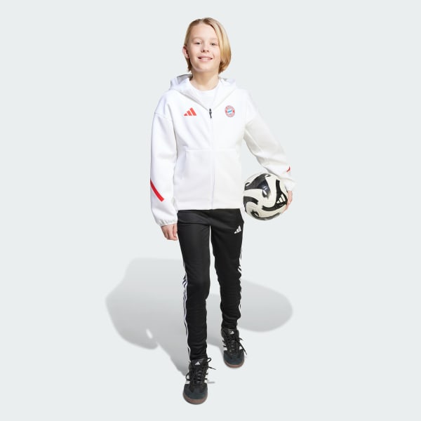 adidas FC Bayern ADIDAS Z.N.E. Anthem Jacket Kids - White