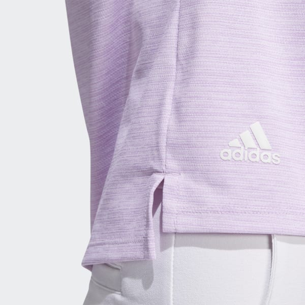 Purple Mélange Polo Shirt