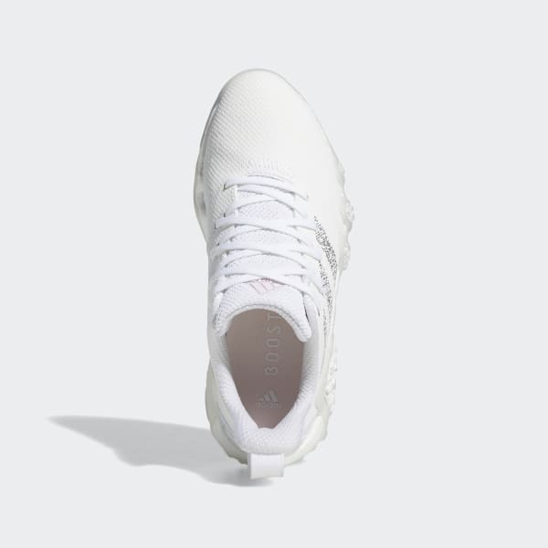 White CODECHAOS 22 Spikeless Golf Shoes