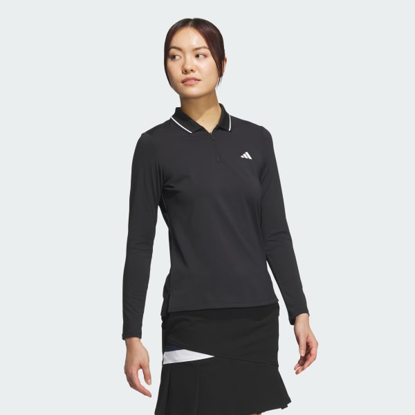 Black 콜드레디 롱 슬리브 폴로 셔츠