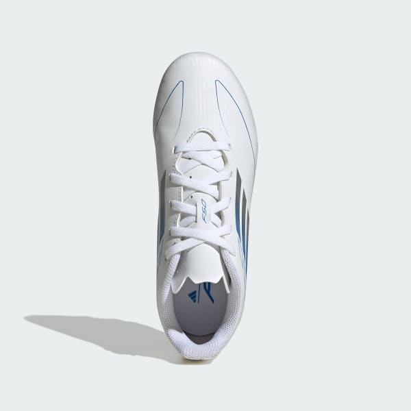 Hvit F50 Club Firm/Multi-Ground Fotballsko