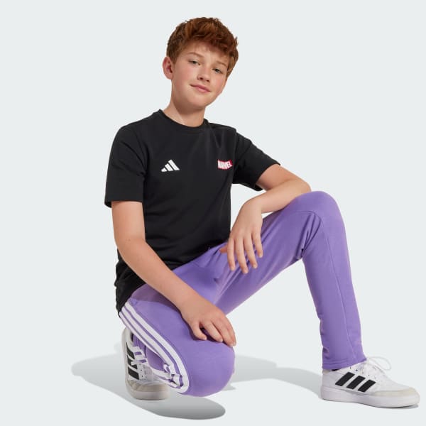 Hitam T-SHIRT GRAFIS SPIDER-MAN ADIDAS MARVEL