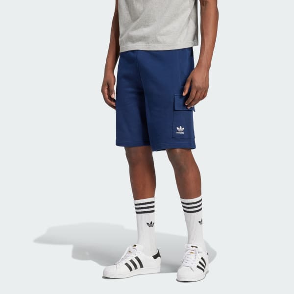 Blue Trefoil Essentials Cargo Shorts