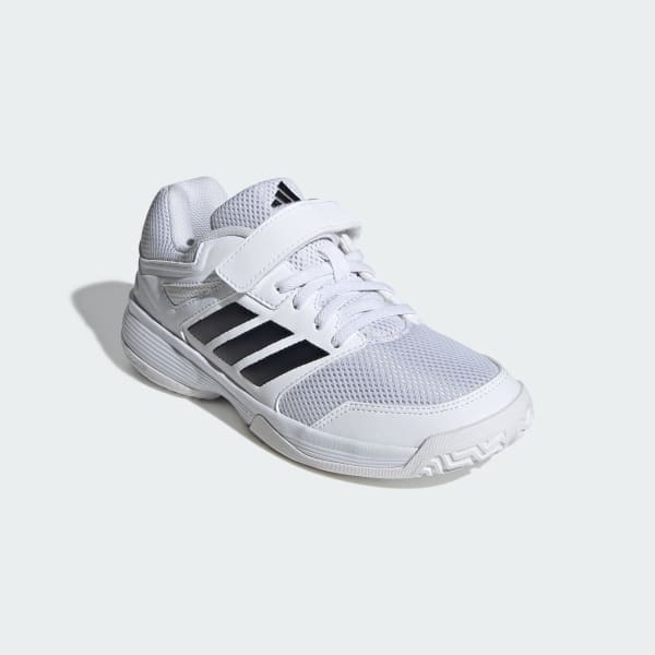 White Speedcourt Indoor Shoes Kids