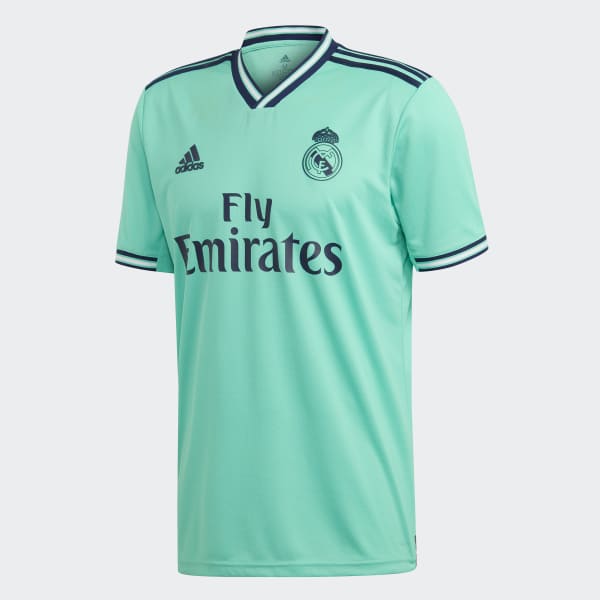 Cualquier Chorrito Definición adidas Camiseta Tercer Uniforme Real Madrid - Verde | adidas Colombia