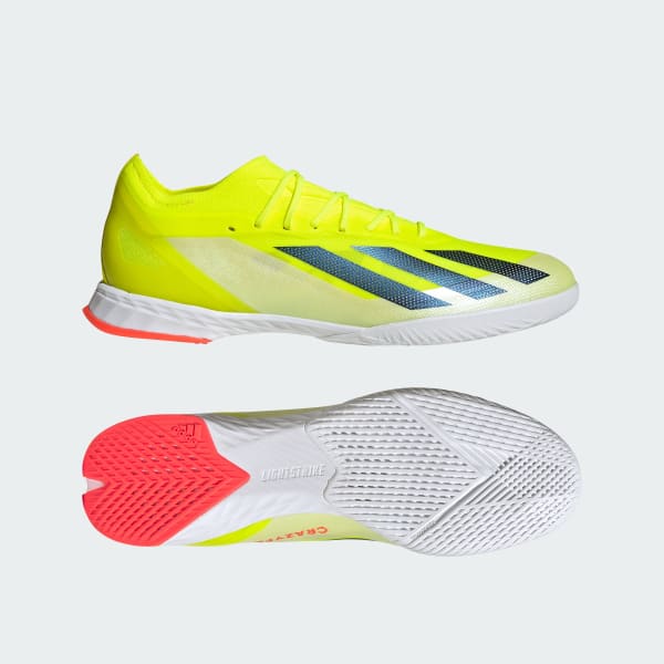 adidas X Crazyfast Elite Indoor Shoes - Yellow | Free Shipping with ...