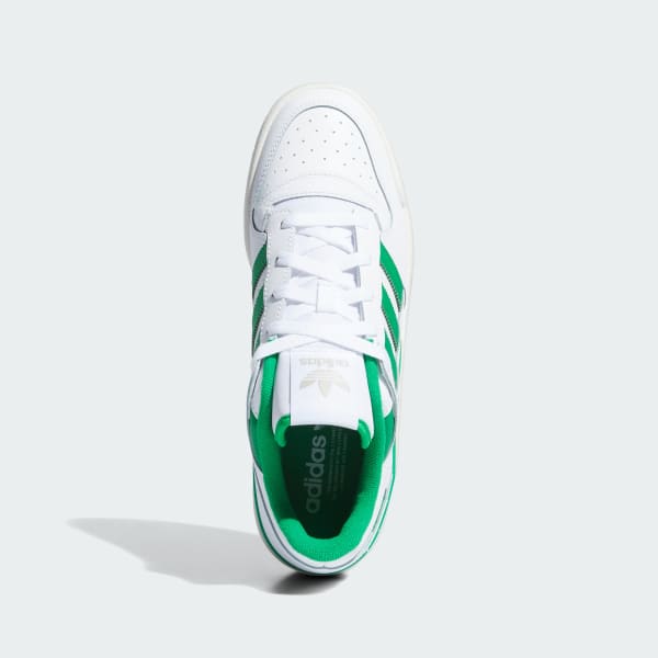 White Forum Low CL Shoes