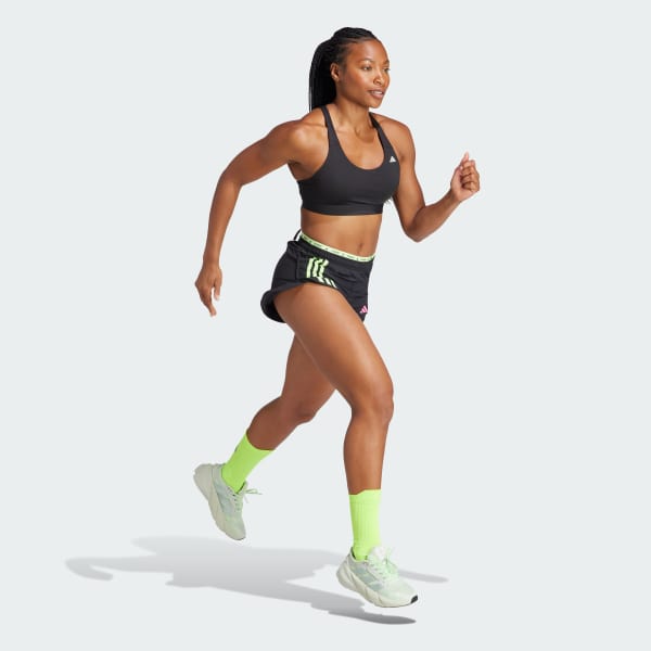 Black Ultimateadidas Run Medium-Support Bra