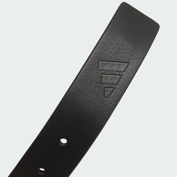 Black 리버서블 슬림 레더 벨트