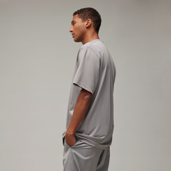 Grey Y-3 Premium Short Sleeve Tee