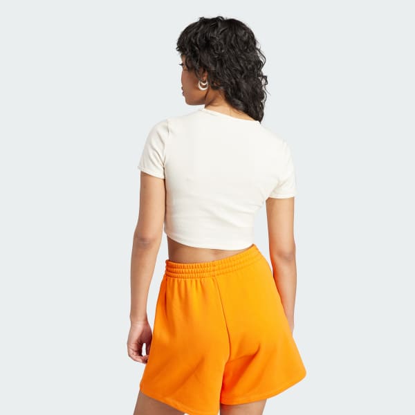 Blanco Playera Essentials Rib