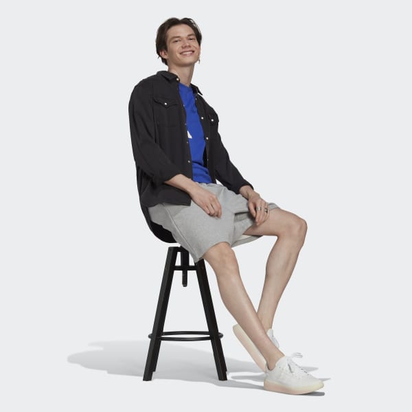 Γκρι Fleece Shorts QY916