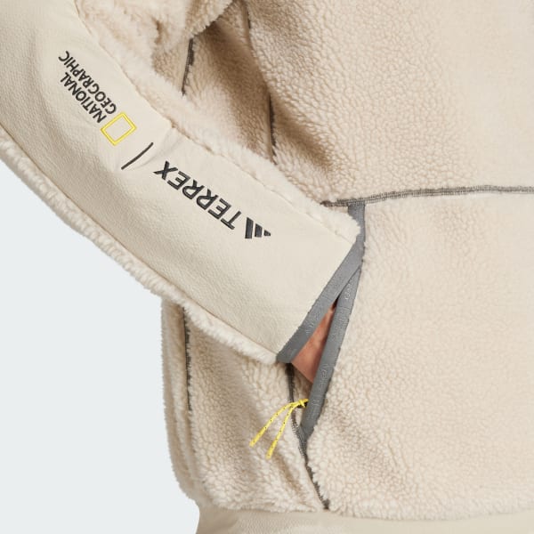 アディダス ©ナショナル ジオグラフィック ハイパイルジャケット