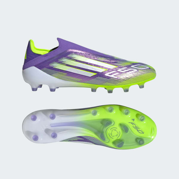 Violet Chaussures sans lacets F50 Elite Terrain synthétique