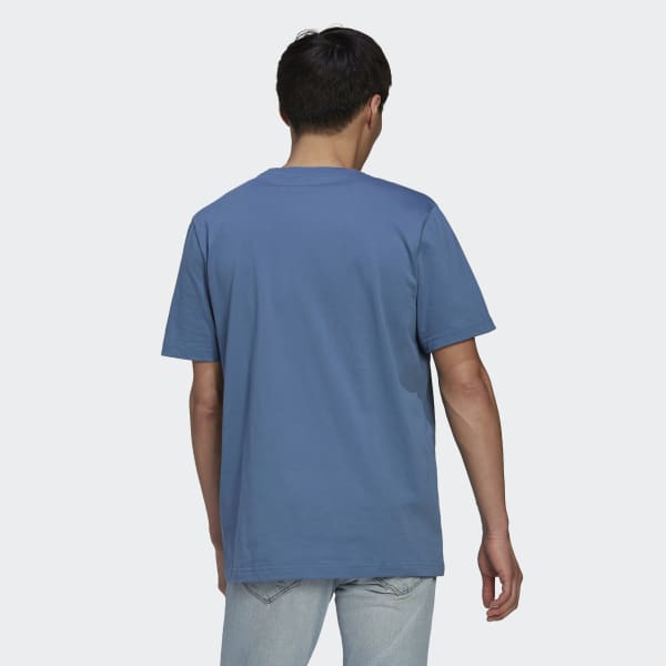 Blu T-shirt adidas Adventure Mountain Front SD639