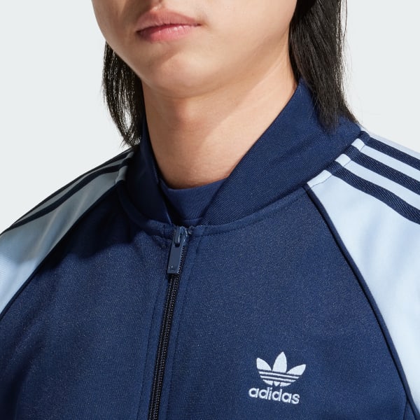 Adidas sst jacket blue online