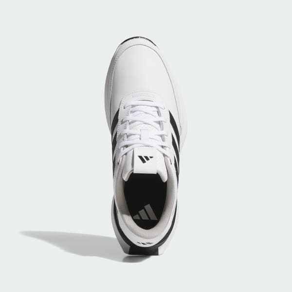 White S2G 24 Leather Spikeless Golf Shoes