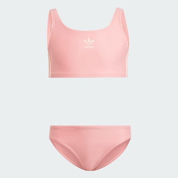 Pink Originals Adicolor 3-Stripes Bikini Kids