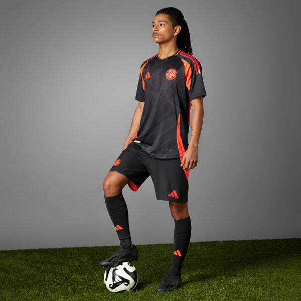 Negro Camiseta Visitante Selección Colombia 2024 Versión Jugador