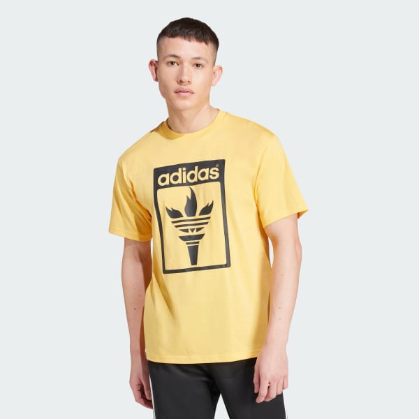 Yellow Trefoil Torch Tee