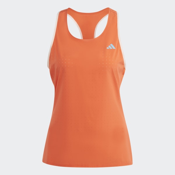 Red running tank top store