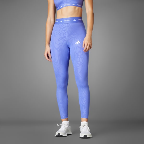 Azul Mallas Estampadas Techfit 7/10