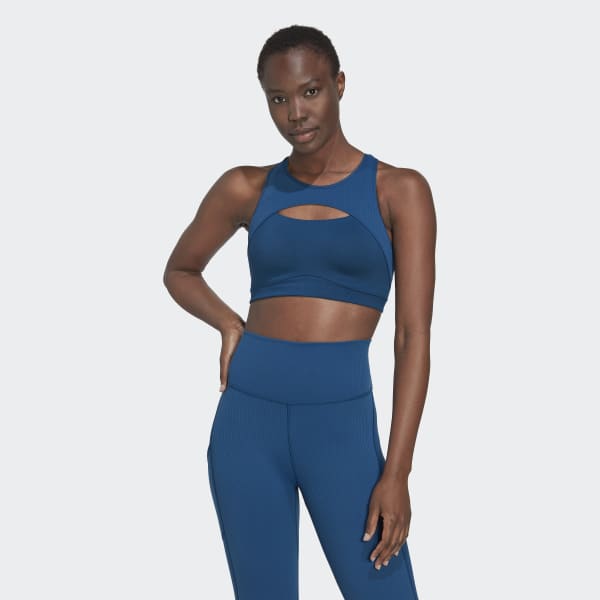 Blauw CoreFlow Studio Medium-Support Yoga Wind Beha TG475