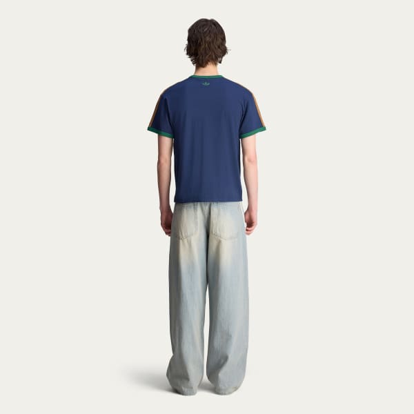 adidas Brain Dead Tee - Blue | Free Shipping with adiClub adidas Brain Dead Tee - Blue | Free Shipping with adiClub
