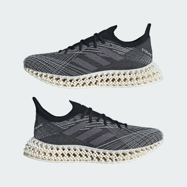 adidas 4DFWD x STRUNG Running Shoes - Black | adidas UK