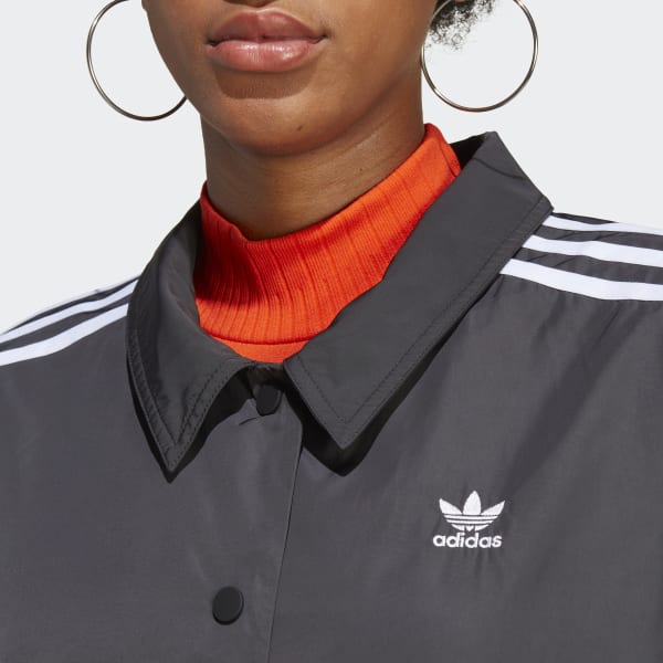 Μαύρο Adicolor Classics 3-Stripes Coach Jacket