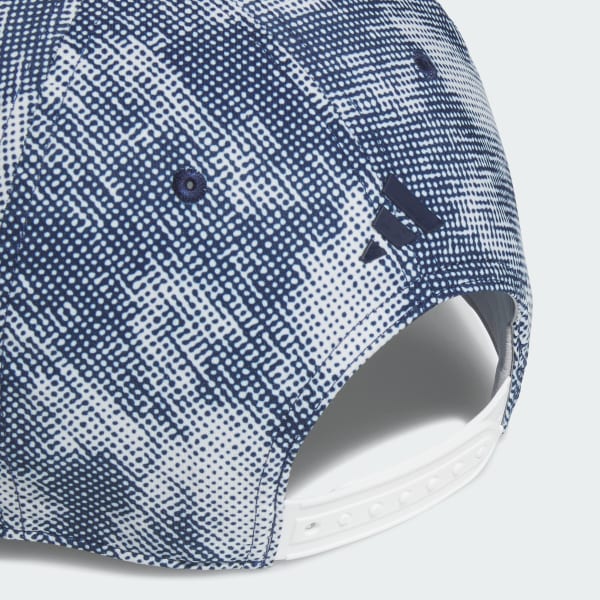 Putih Topi Snapback Tour Print