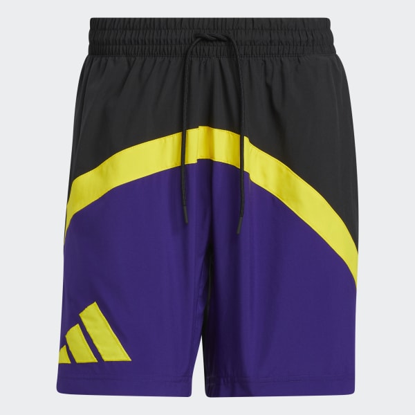 Czerń Galaxy Basketball Shorts BW092