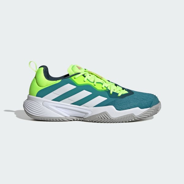 adidas Barricade Tennis Shoes - Turquoise | Men's Tennis | adidas US