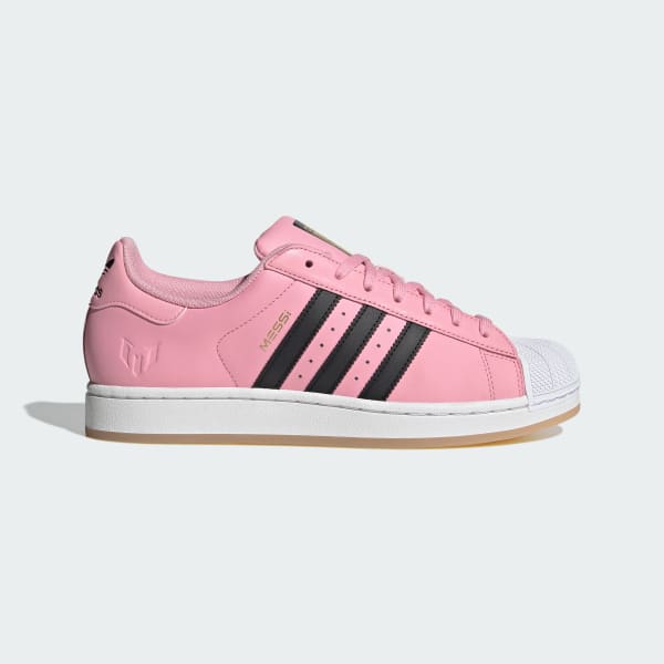 Pink Superstar Messi Shoes