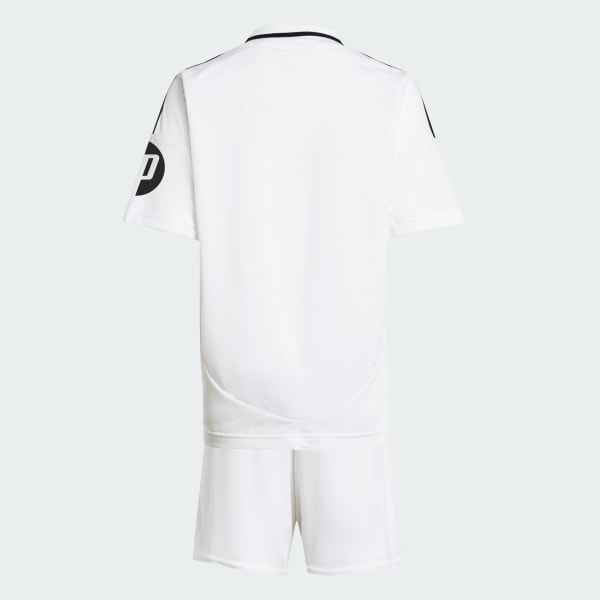 Hvid Real Madrid 24/25 Home Youth Kit Kids