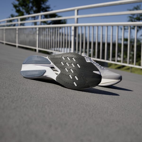 Grey Adizero Boston 12 Shoes